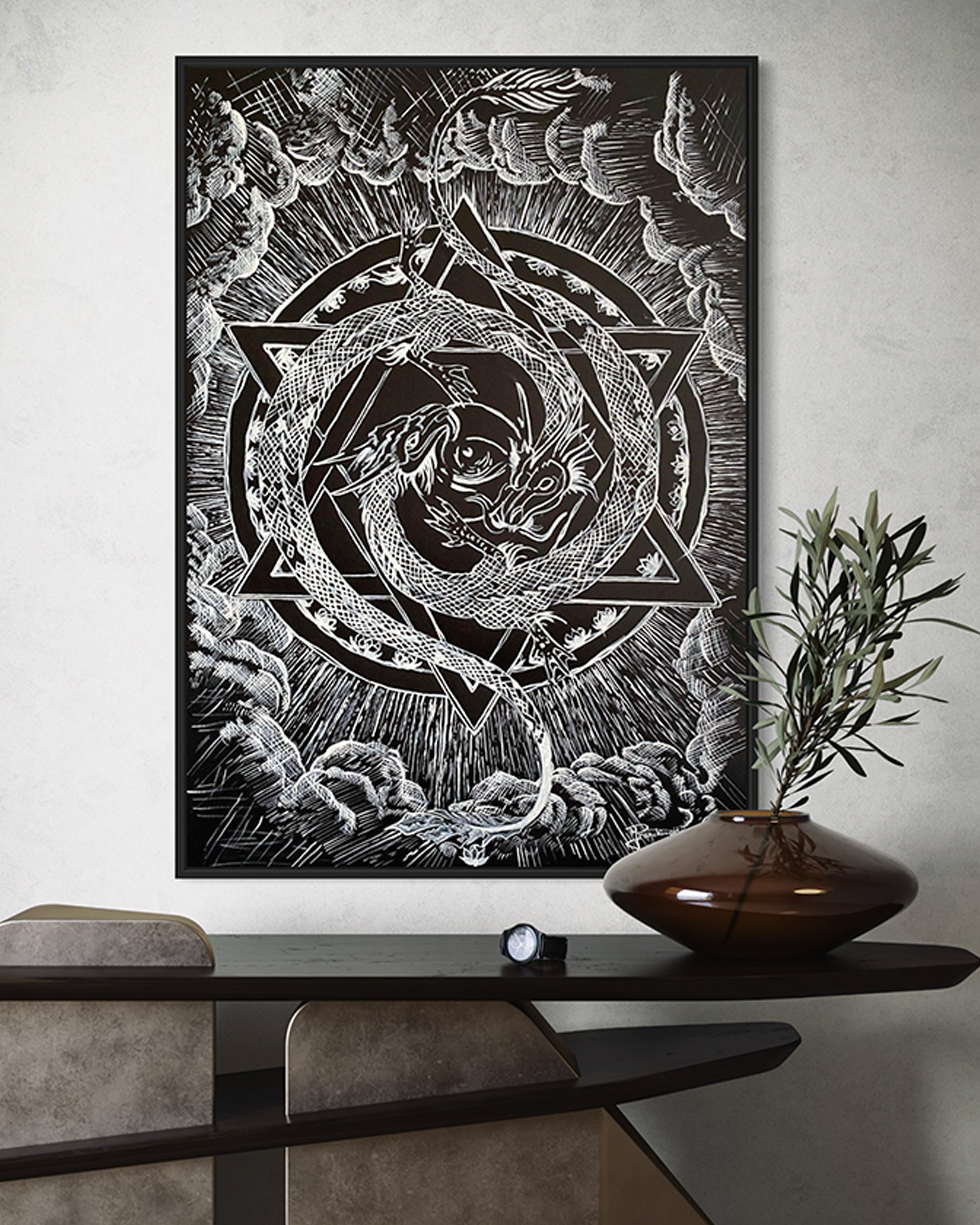 Painting_interior_ "Glance of realisation" by Justė Pranckūnaitė.png