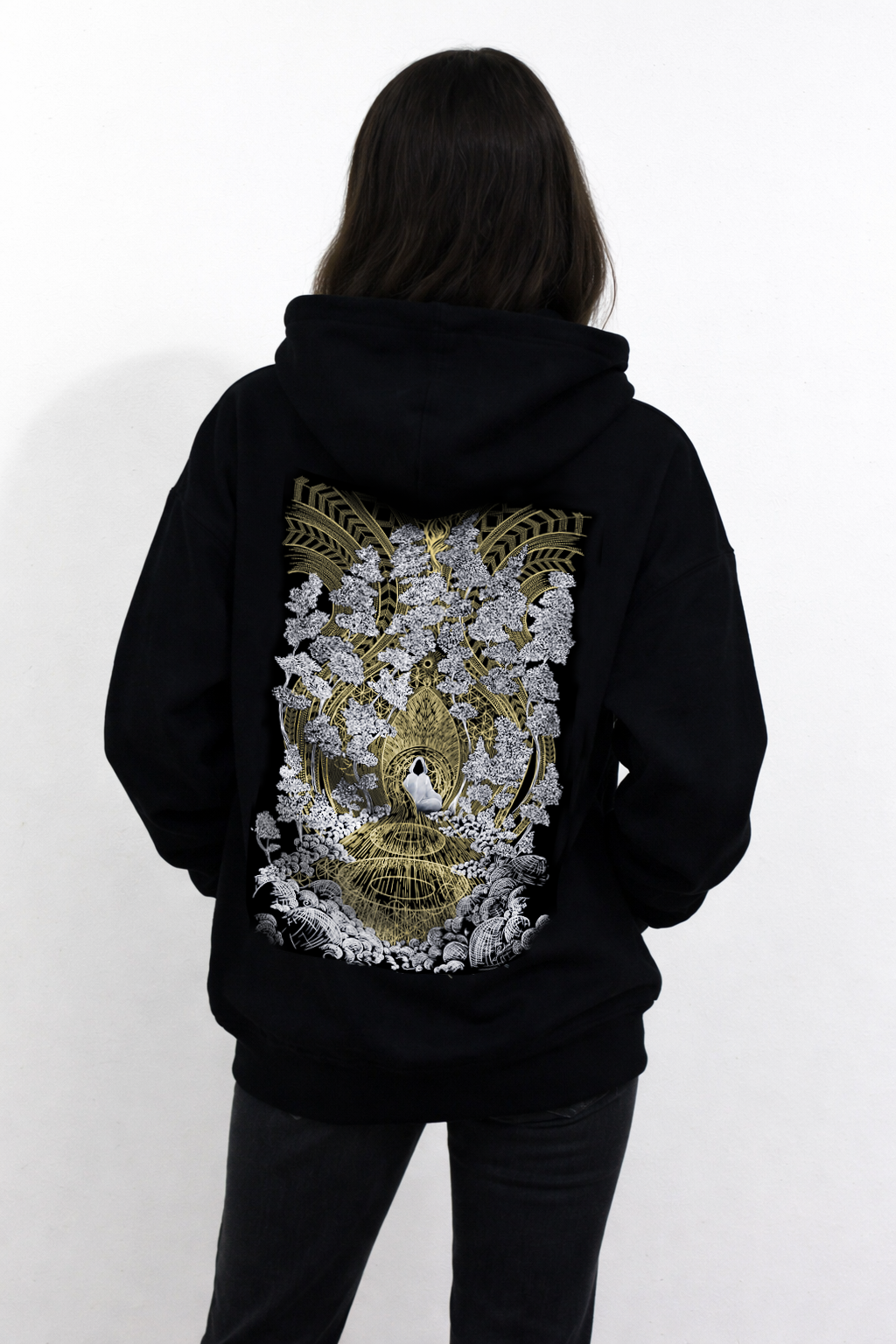 Hoodie "Sacred Forest" (heavyweight)