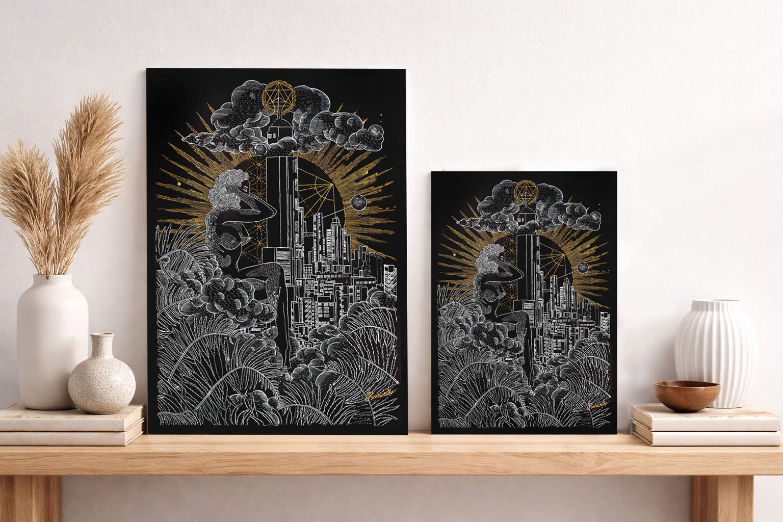 "Lost between two worlds" poster