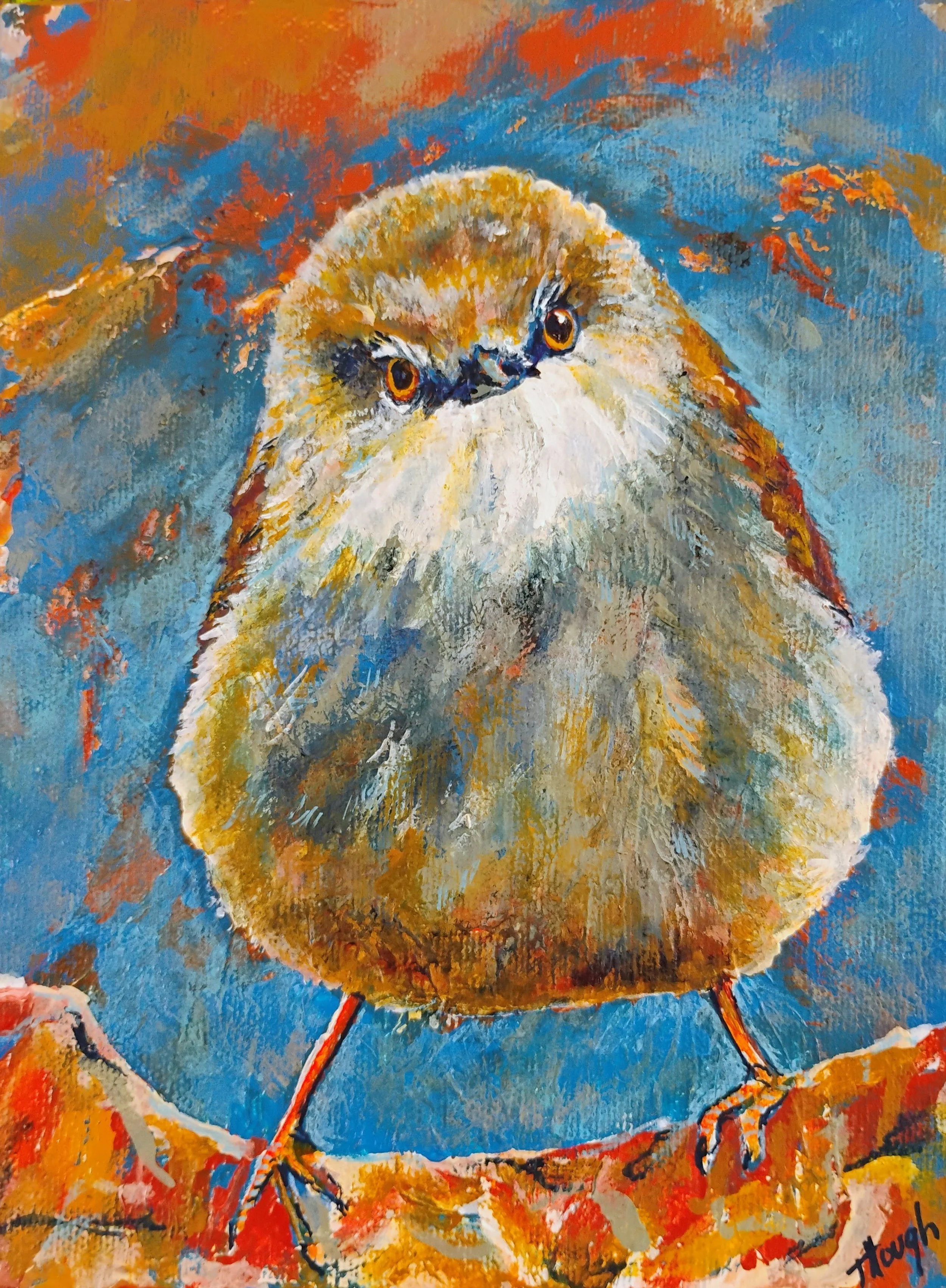 Painting Birds: Acrylic painting class with Tanya Hough - February 17 & 24 @ 1pm