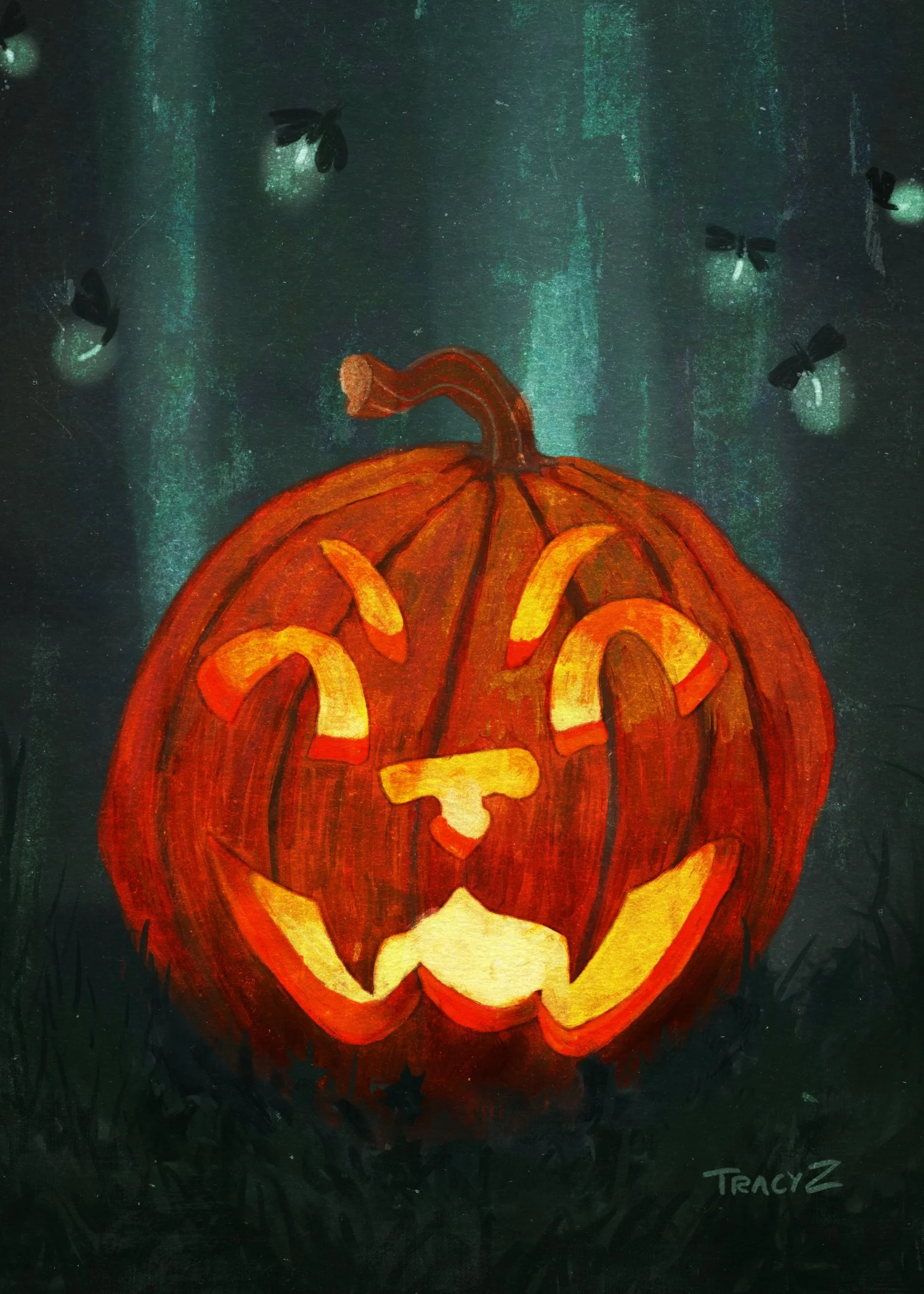 Jack O'Lantern by Tracy Zakraysek