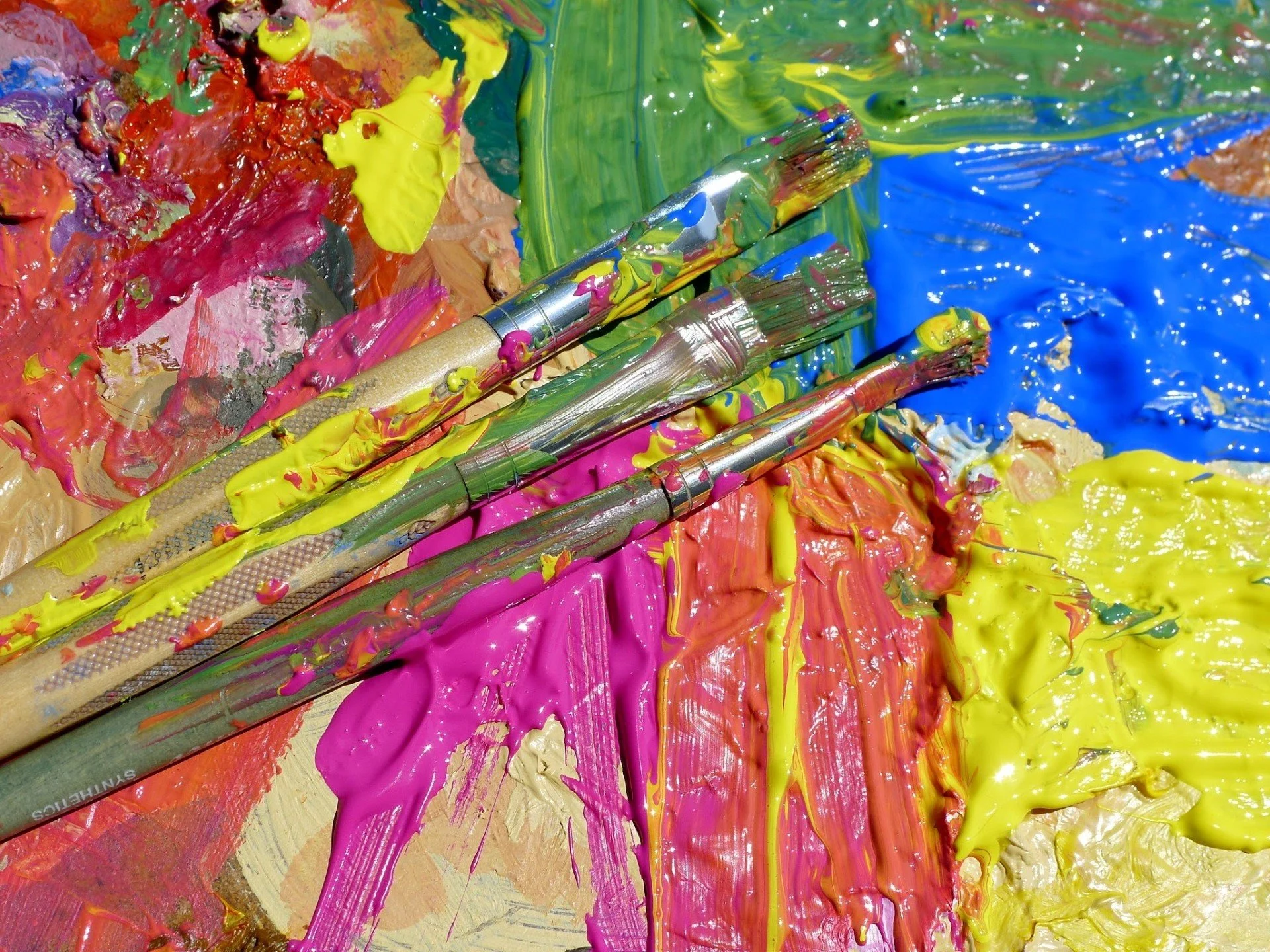 Acrylic Painting Basics (for Absolute Beginners) 2-class series with Tanya Hough - April 7 & 14 @ 10:30am - 12:30pm