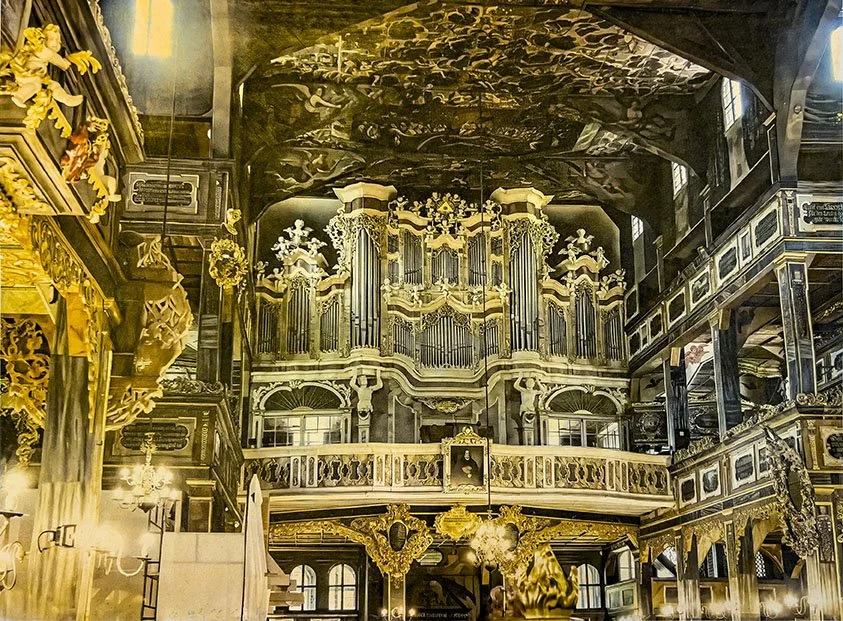 The Church of Peace in Świdnica, Lower Silesia. Poland