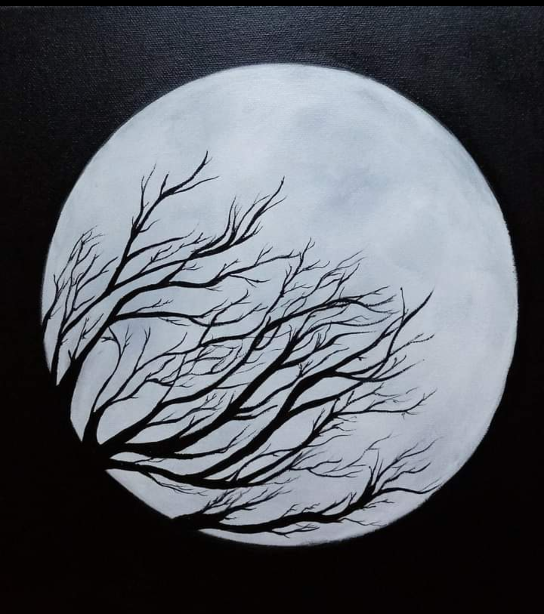 Full Moon Acrylic Painting with Michelle - January 6 @ 4pm