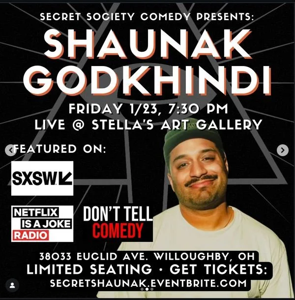Secret Society  Presents: Shaunak Gadkhindi