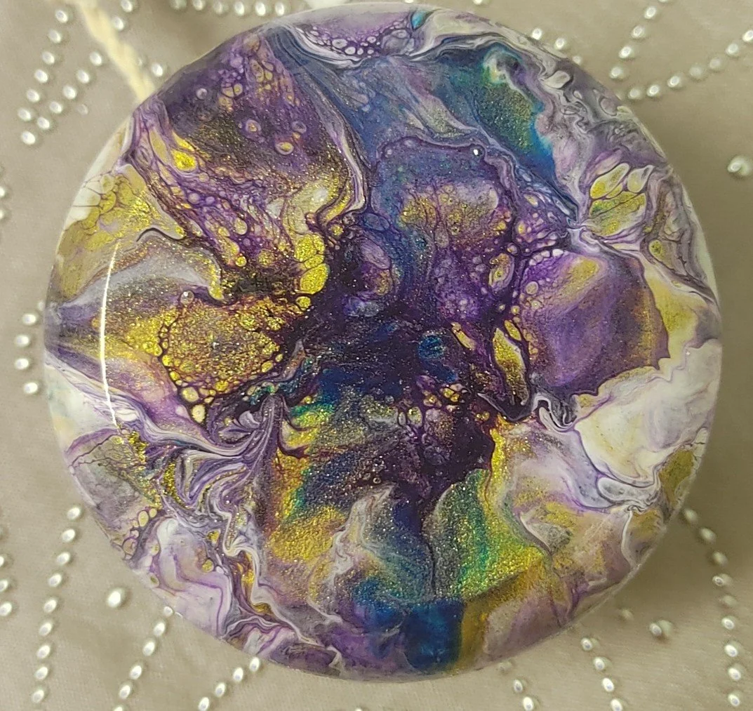 YO-YO - Hand Painted by Michelle Farnworth