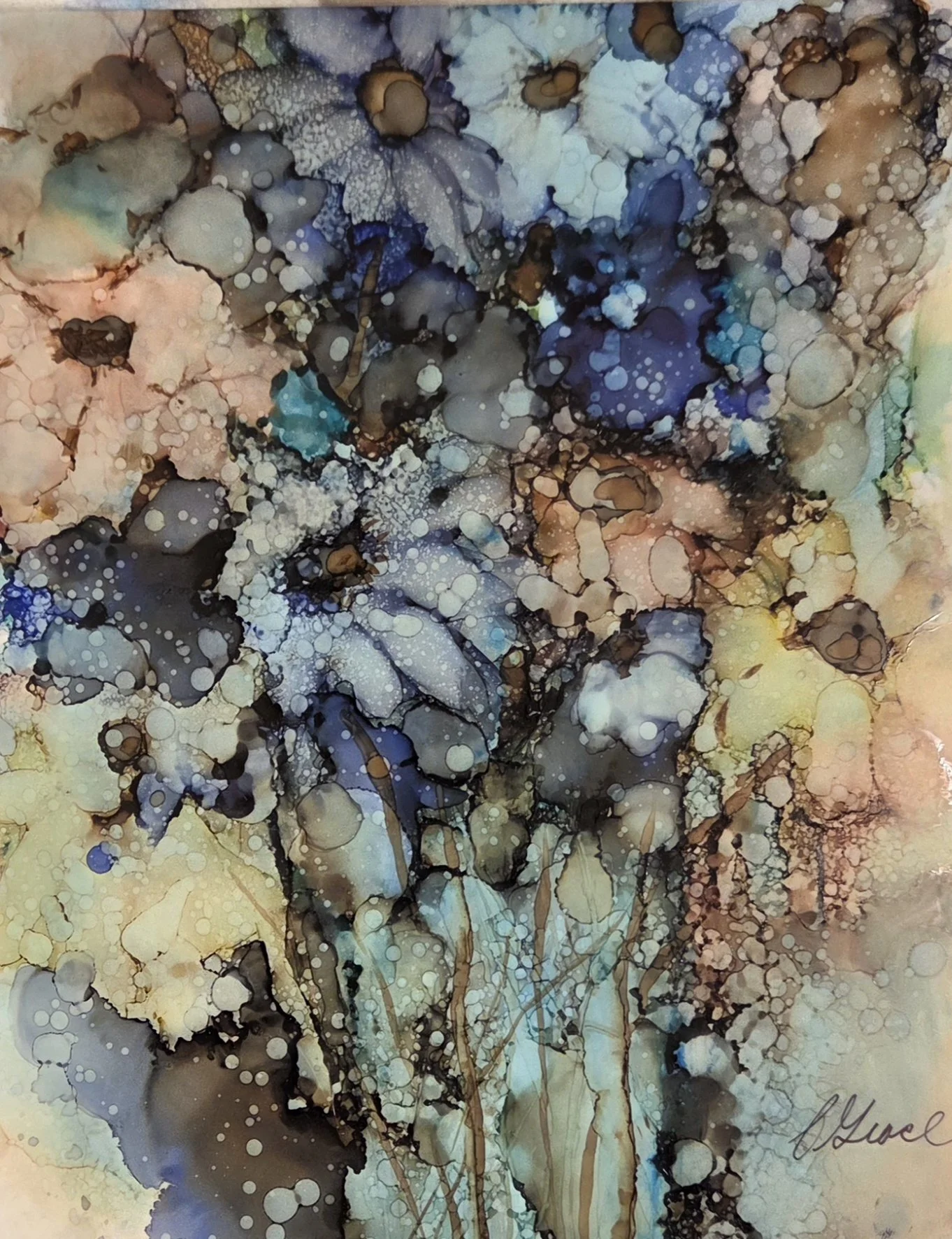 Alcohol Ink Painting with Pat Grace
