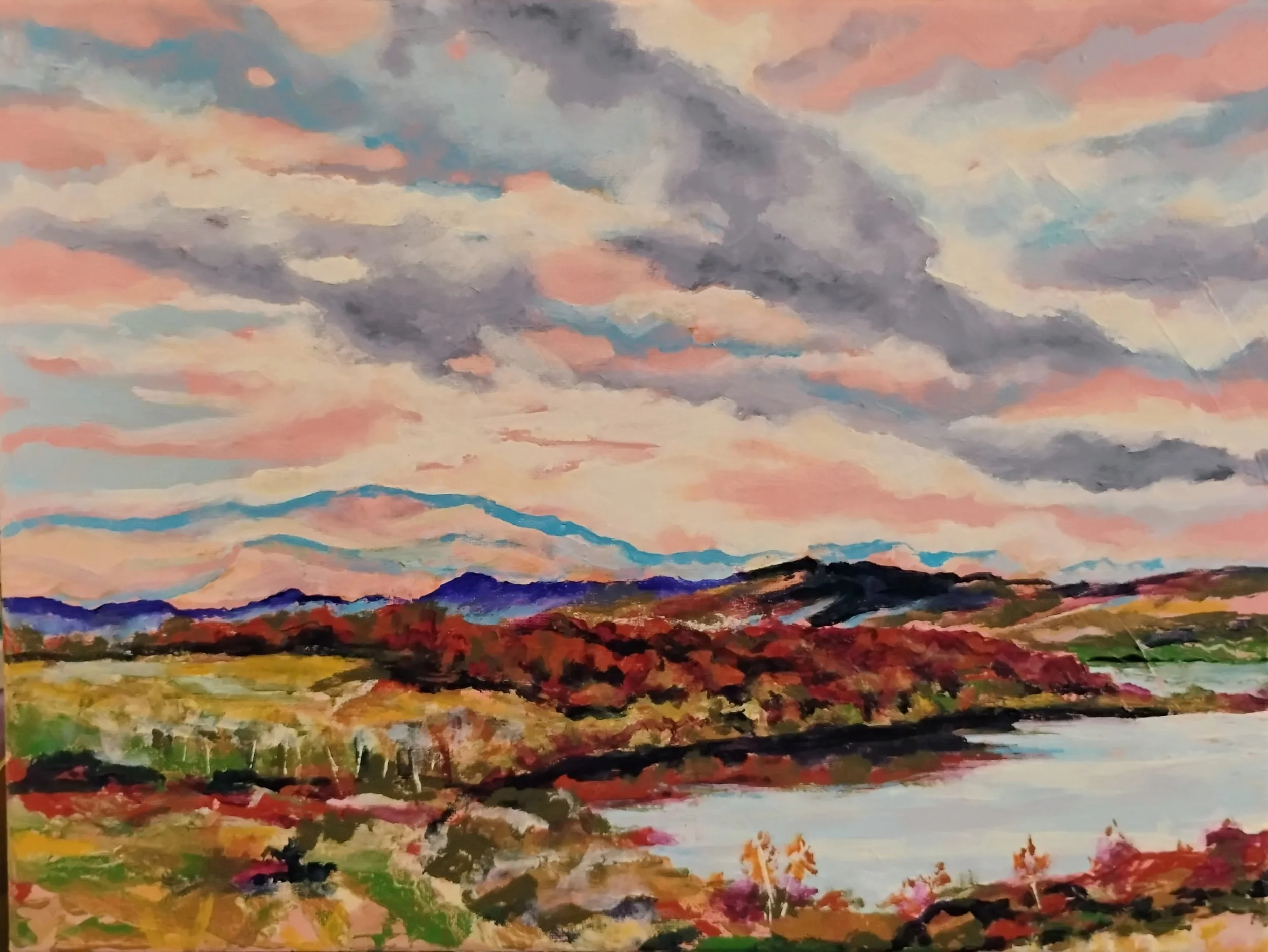 Learning to paint with Acrylics by  Exploring IMPRESSIONIST Artist Styles with Tanya Hough - March 3, 10, 17, 24 @ 6:30pm - 9pm (Copy)