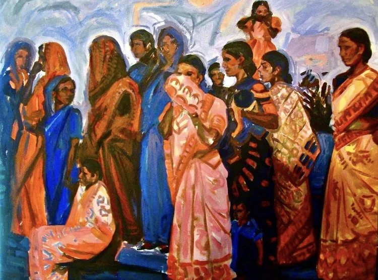 Devotions Print by Linda Zolten Wood