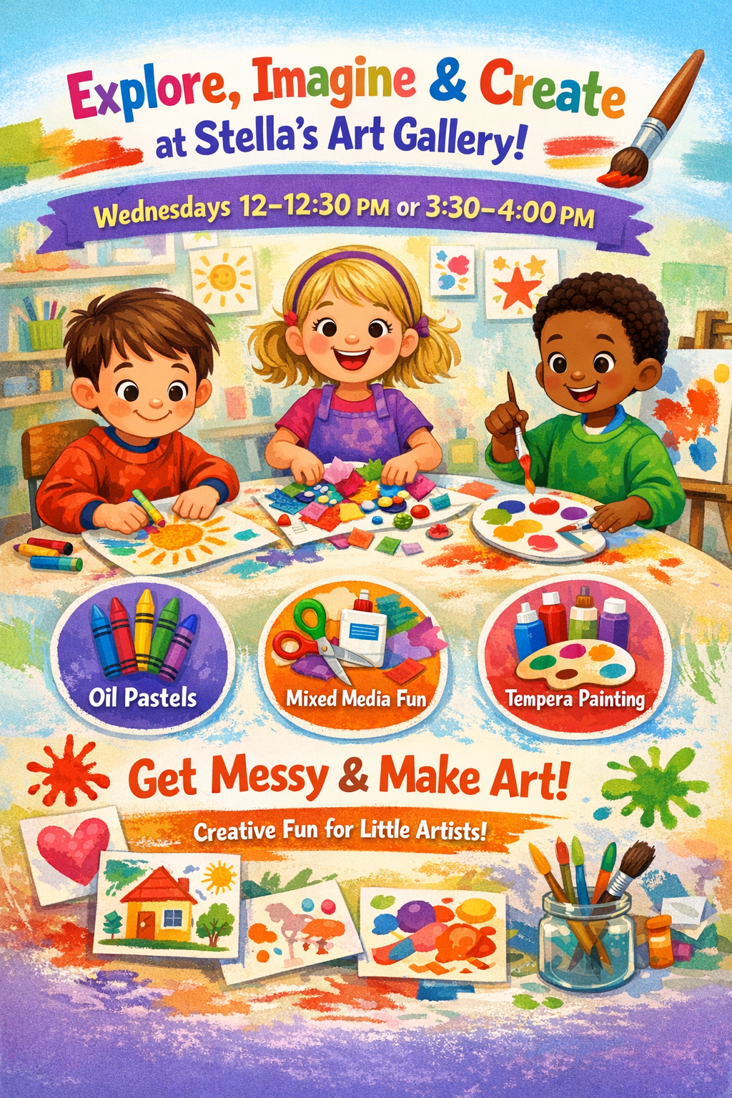 Little Artists, Big Creativity!