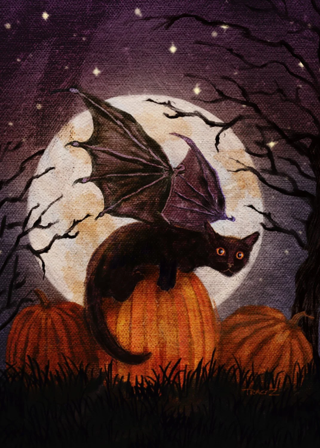Pumpkin Prowler by Tracy Zakraysek