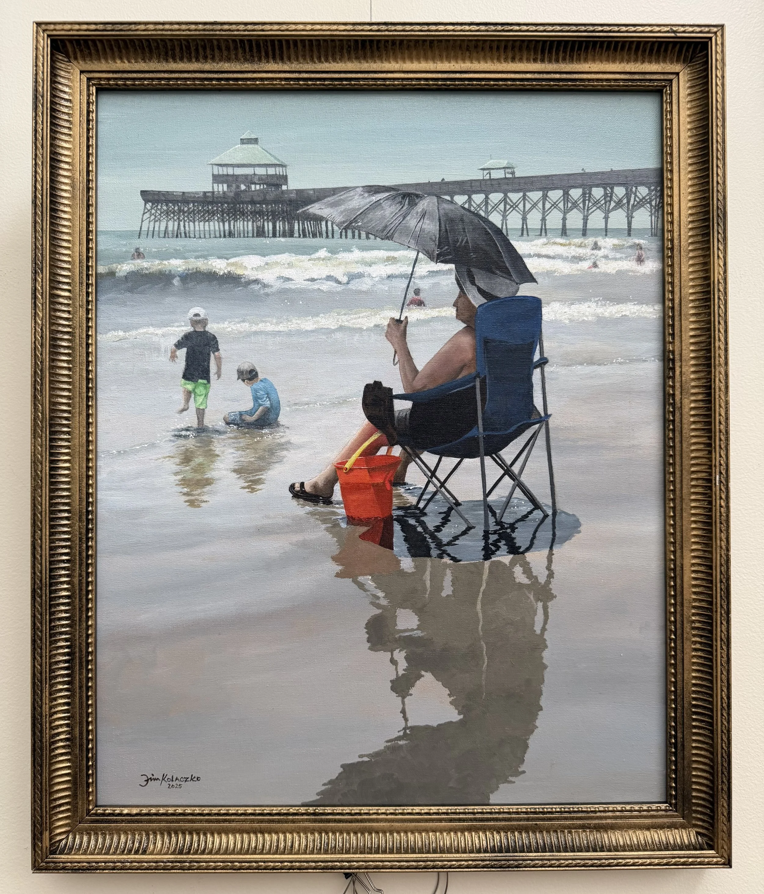 Time and Life Folly Beach, S. Carolina by Jim Kolaczko
