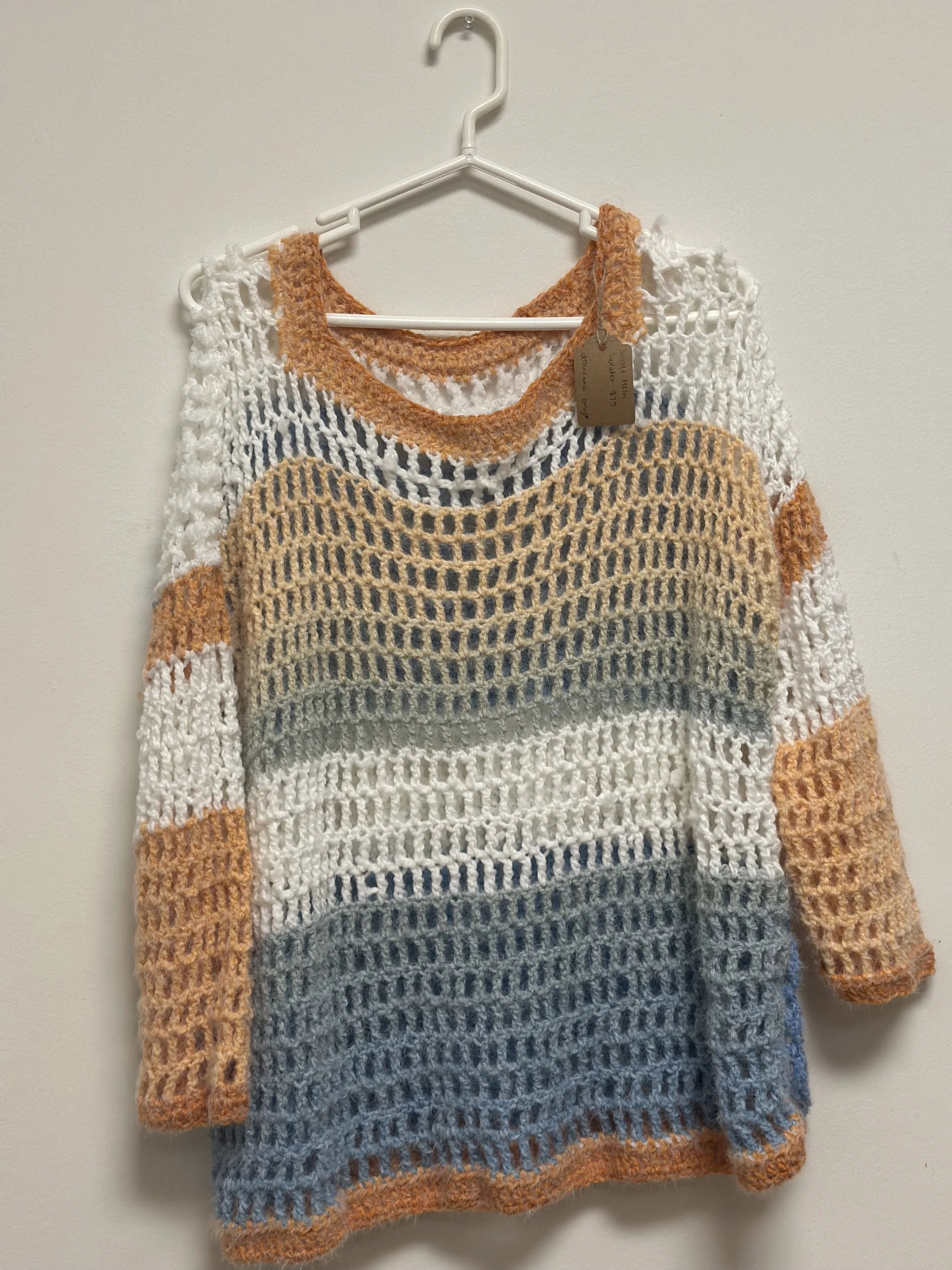 Crochet Sunset Sweater by Grace Klein