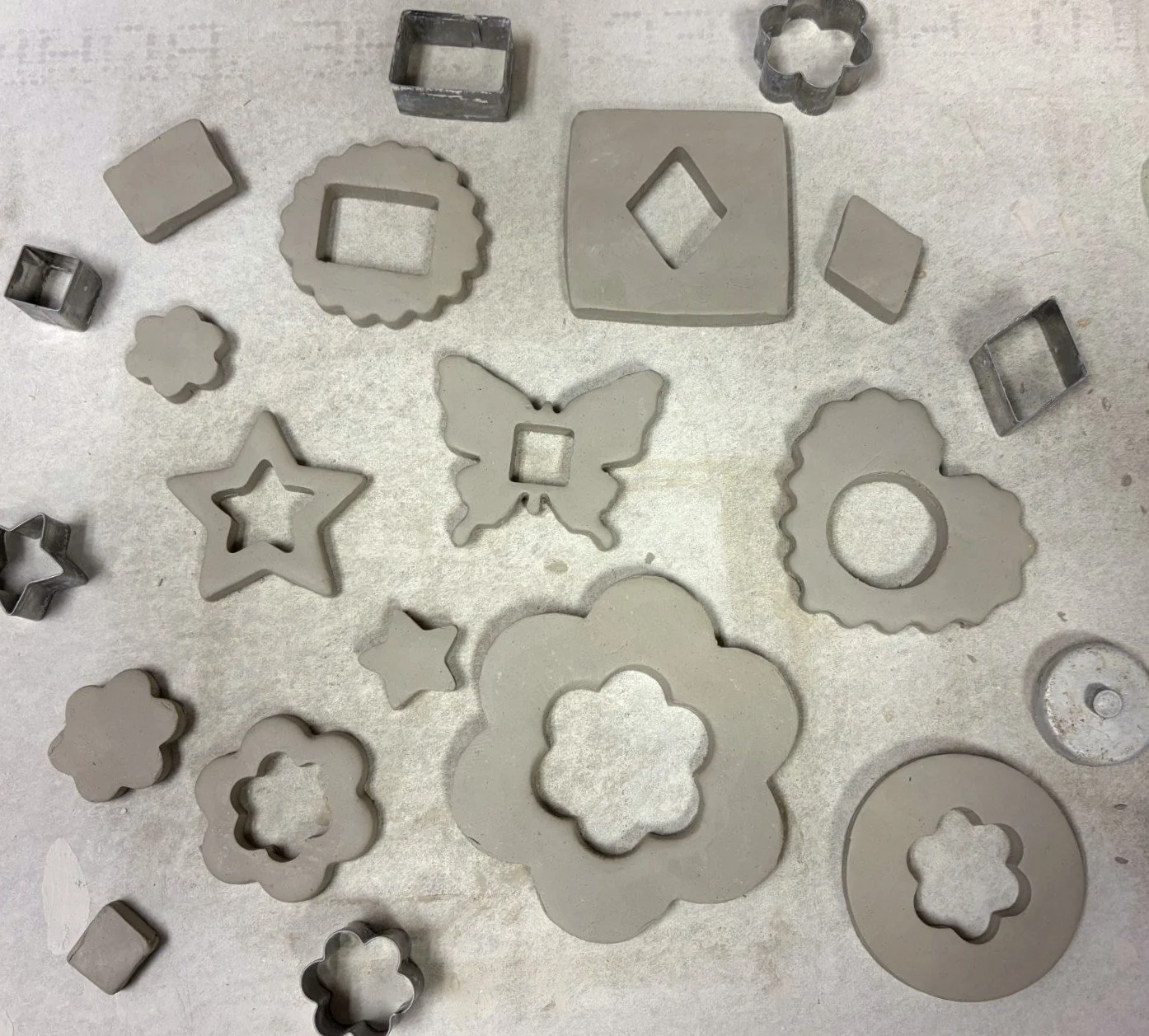 Ceramic Frames with Jasmine