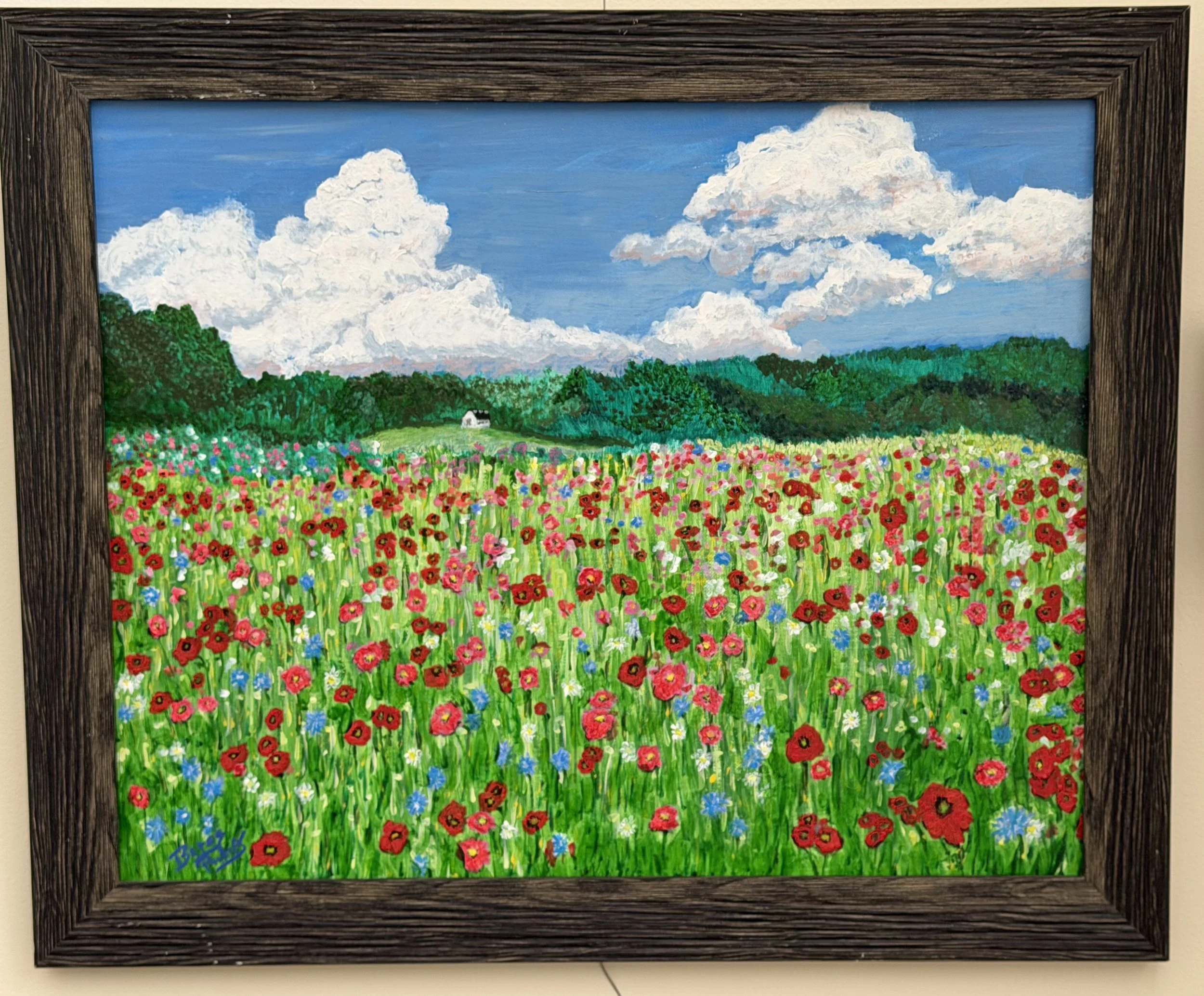 Flower Field by Betsy Phillips