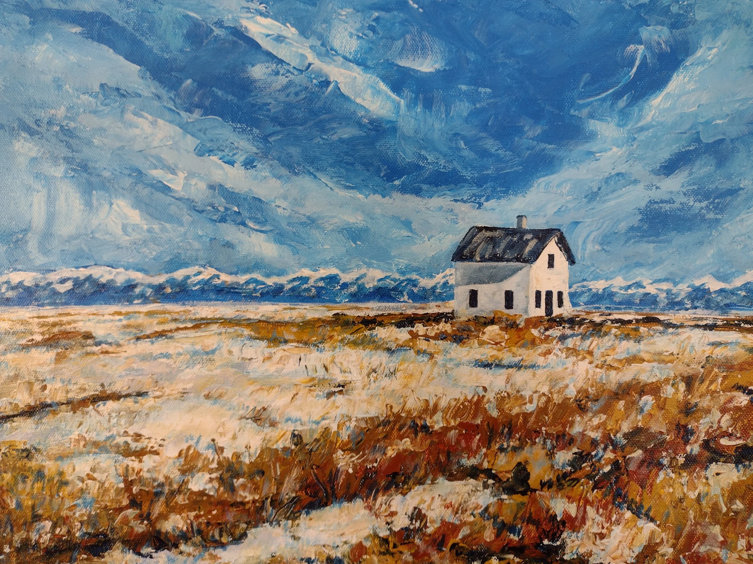 Palette Knife Painting: Acrylic painting 2 class series with Tanya Hough - Wednesdays May 12 & 19 @ 6-8pm