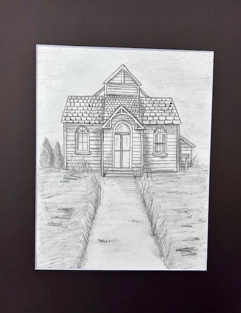 Abandoned House, Paris Idaho by Robin Steinbeck