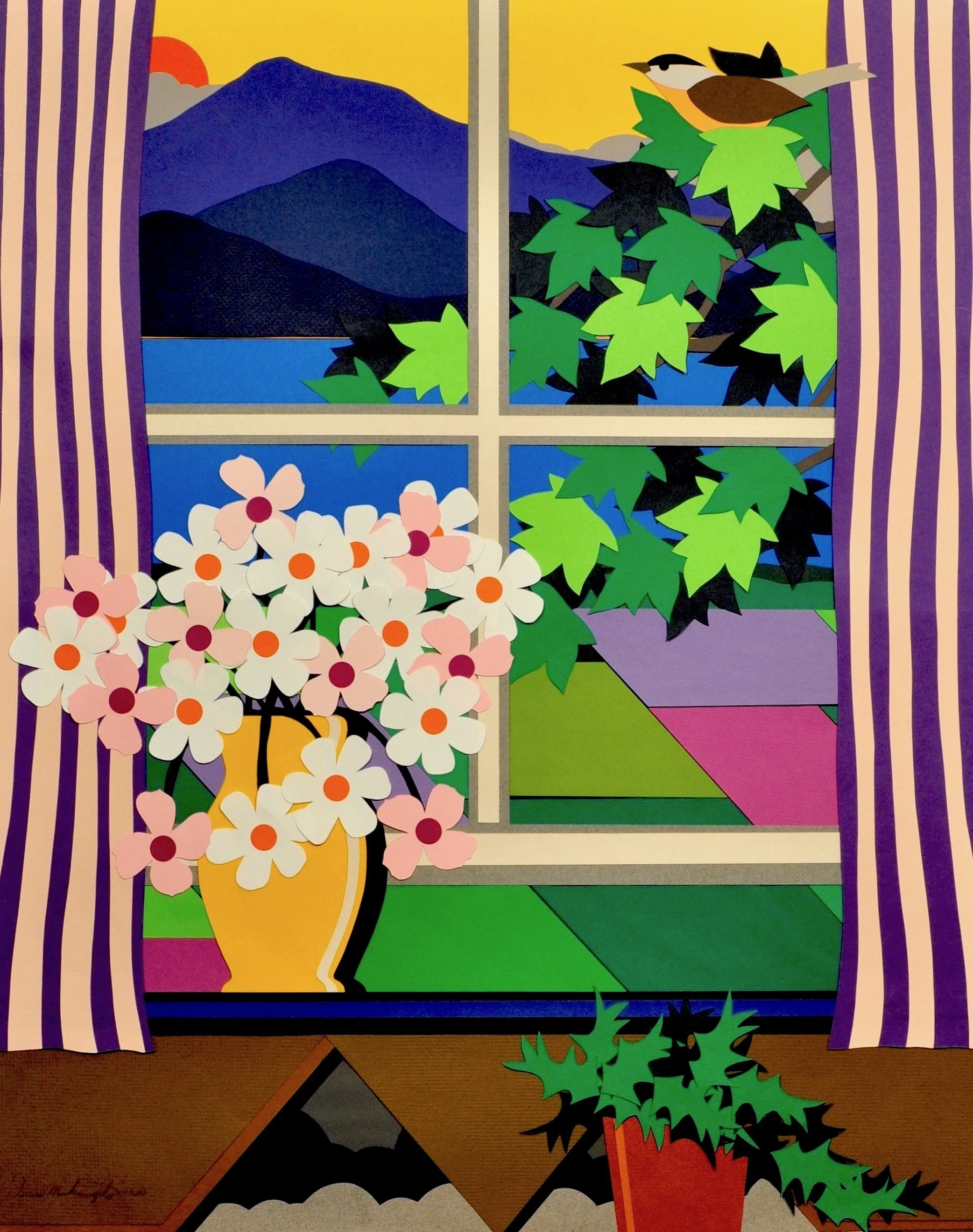 Window Scape by Dennis Mastrangelo