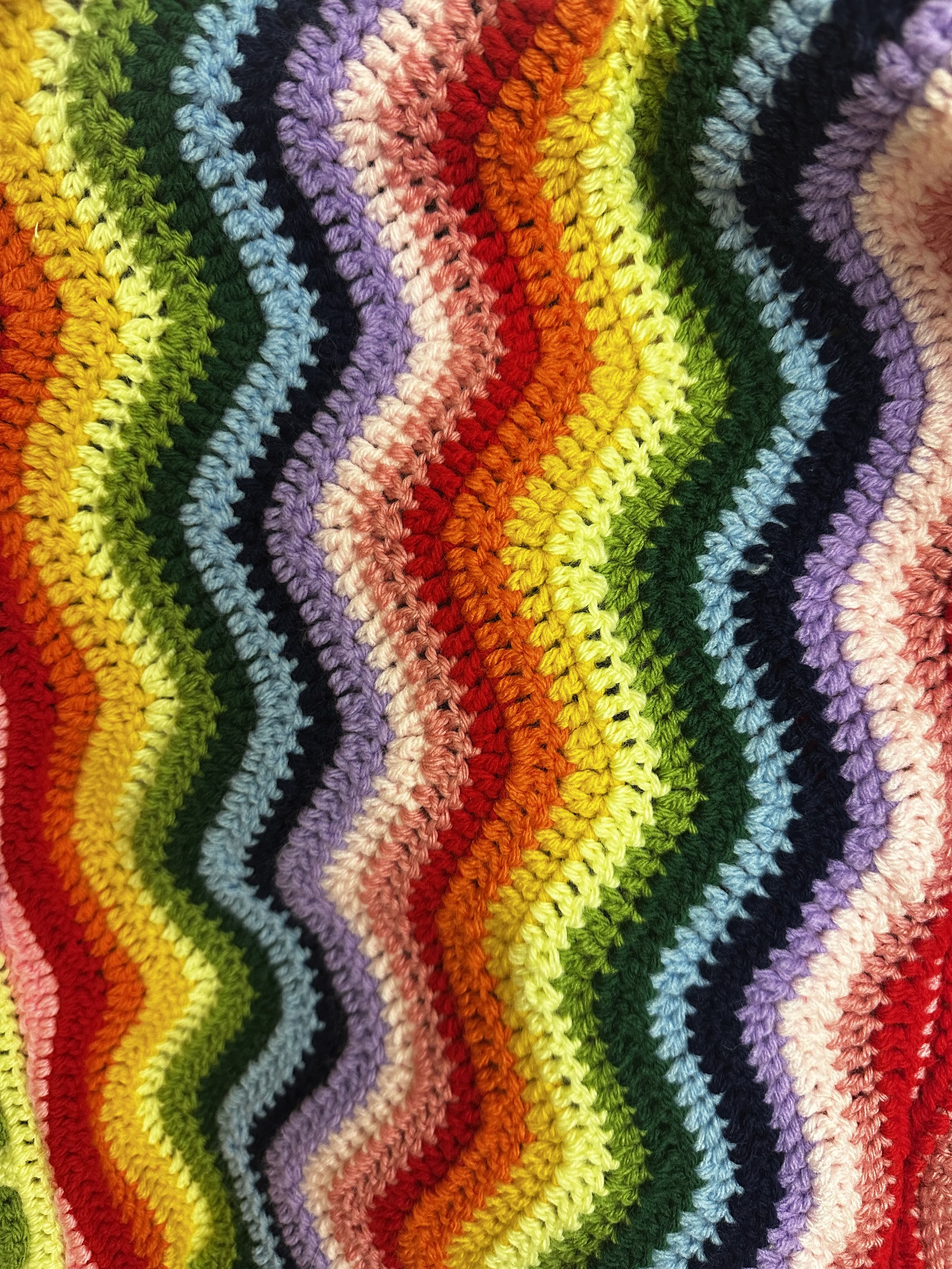 Crochet Practice Swatch with Grace