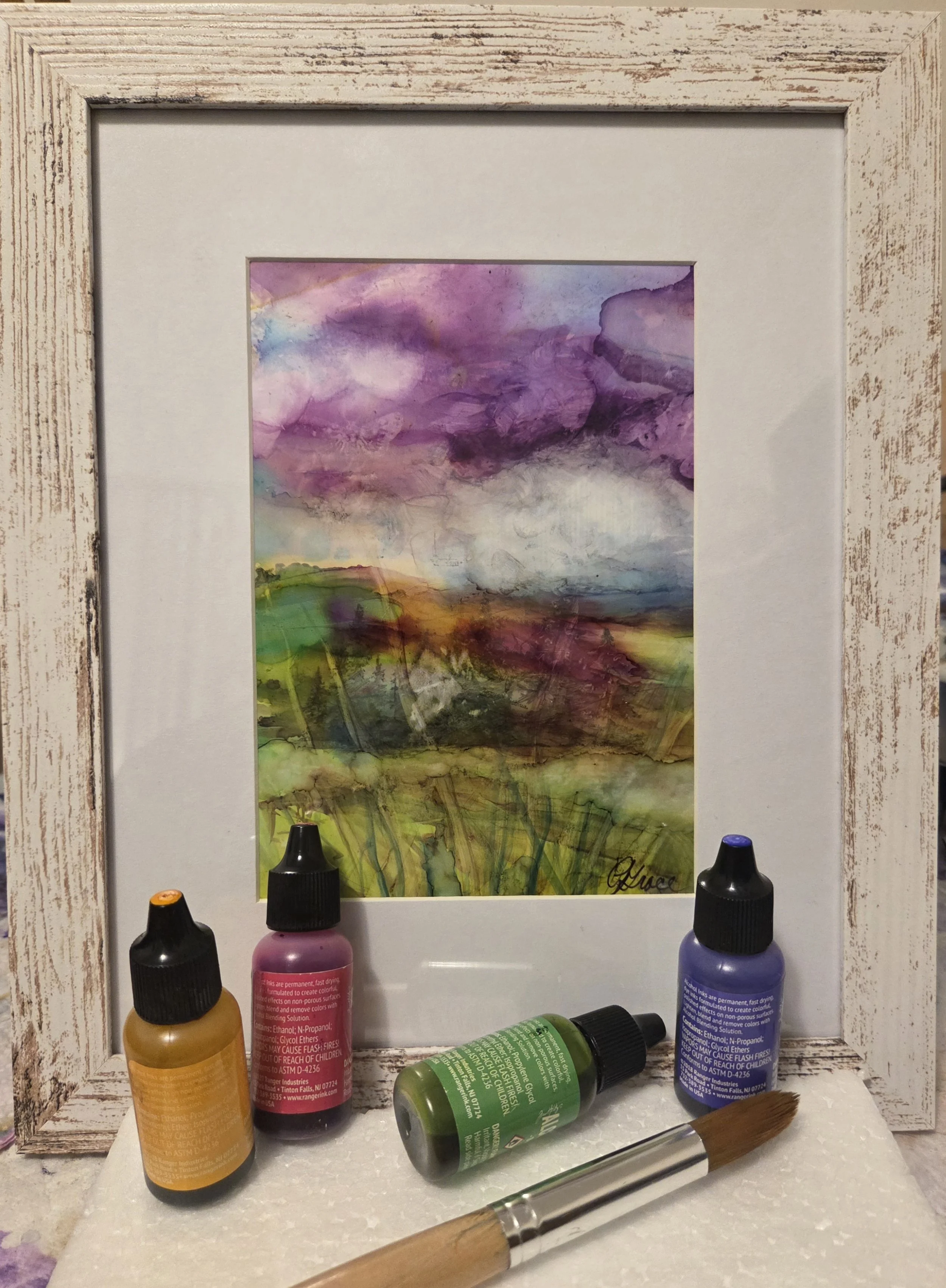Alcohol Ink Open Workshop with Pat Grace