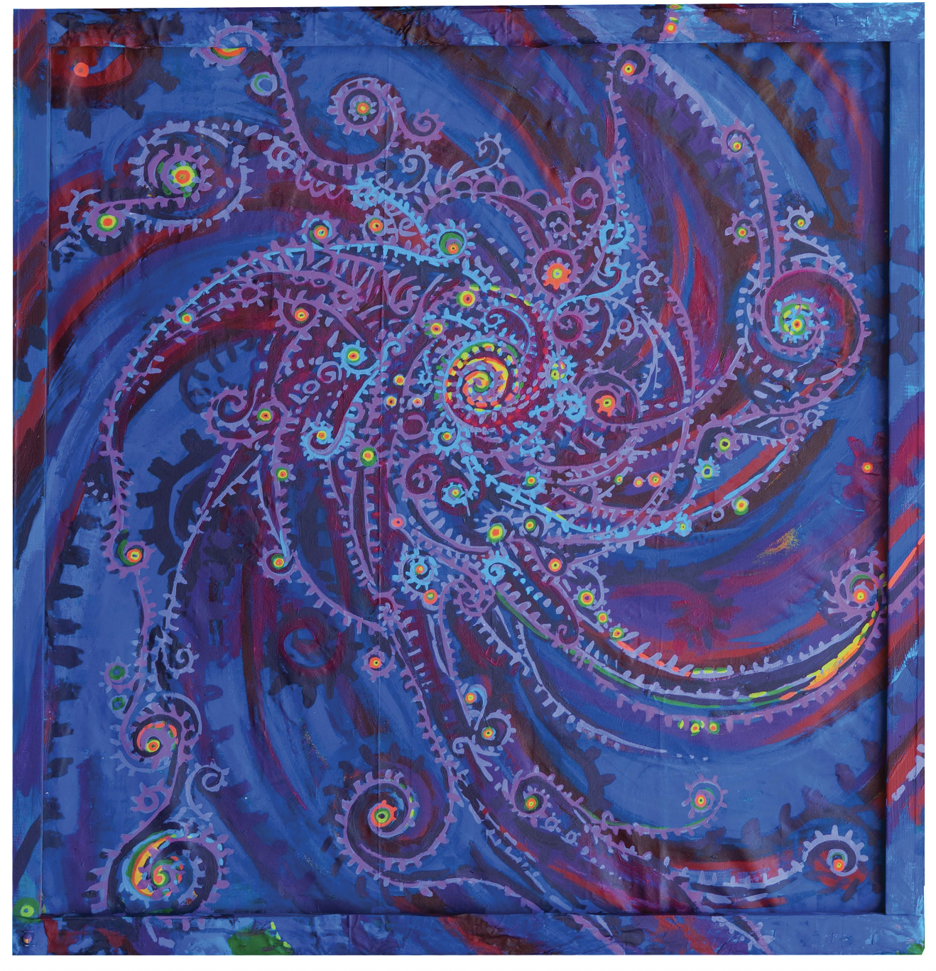 Spiral Gothic Print by Linda Zolten Wood