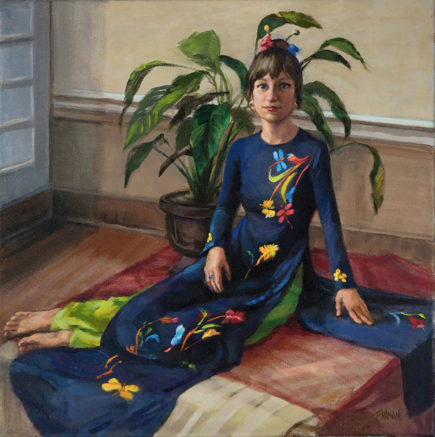 Isla in Indigo Ao Dia by Tricia Kaman