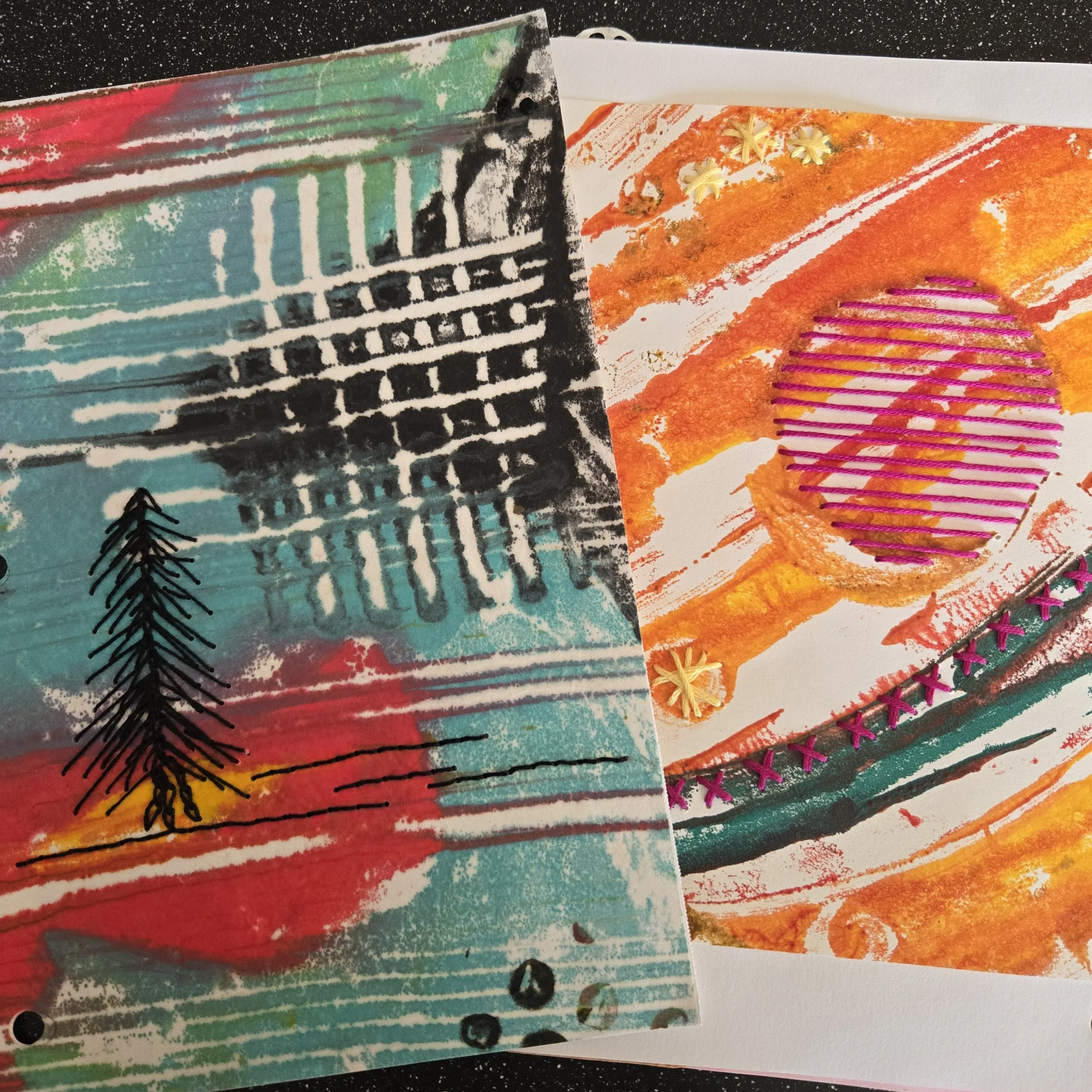 Embroidery on Paper with Anna  - April 3 @ 1-3pm