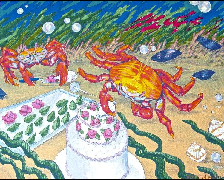Crab Cakes by Linda Zolten Wood