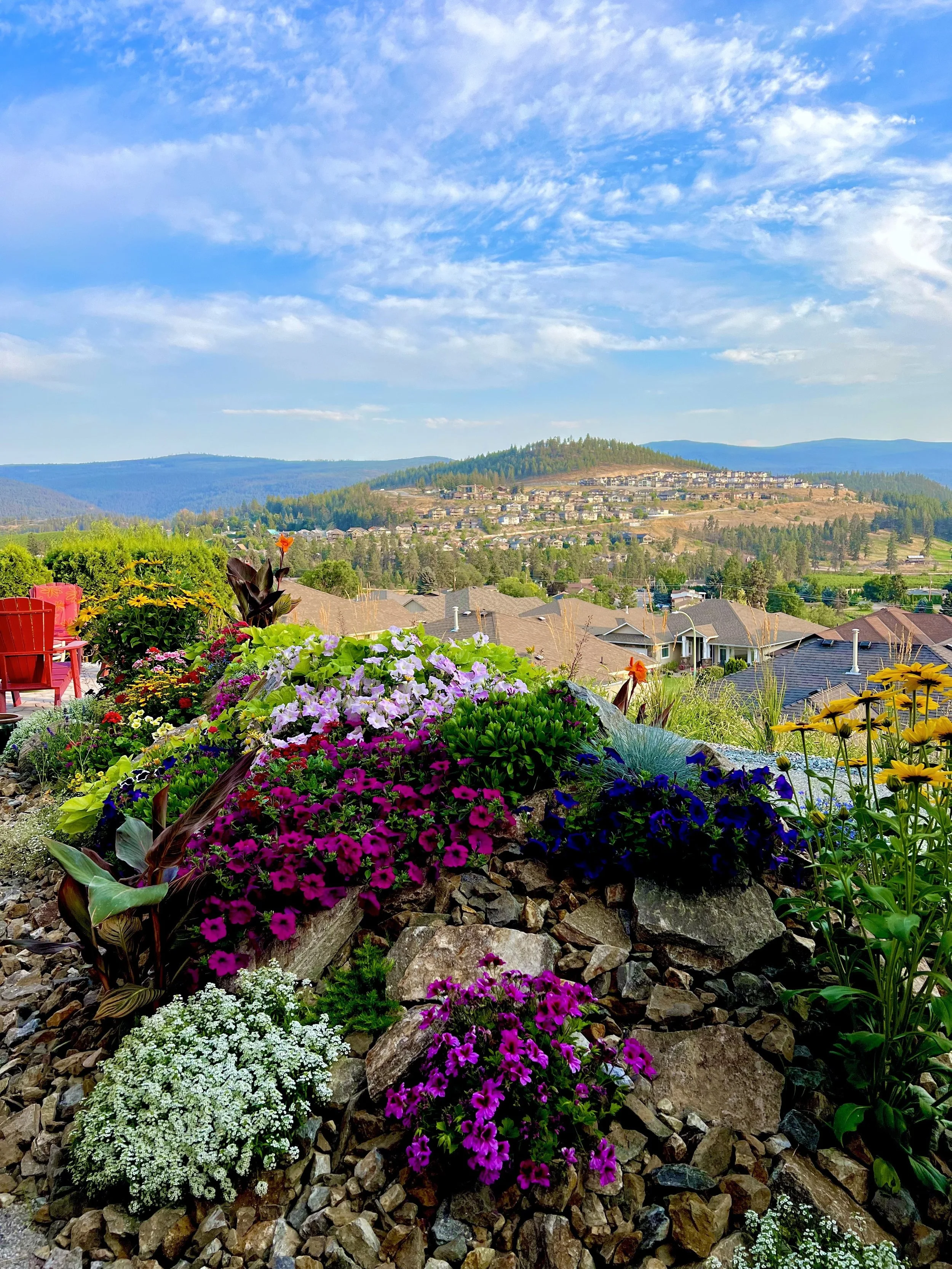 Quiet vacation rental in Kelowna with view