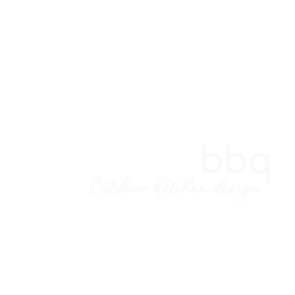 Logo with the text "Argamanbo" and "Outdoor kitchen design" below, featuring a flame graphic to the right of the text.