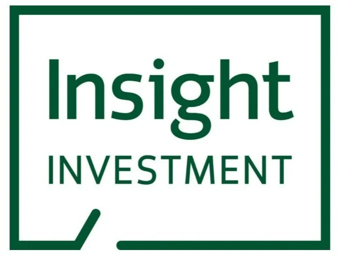 Logo of Insight Investment with green text on a white background.