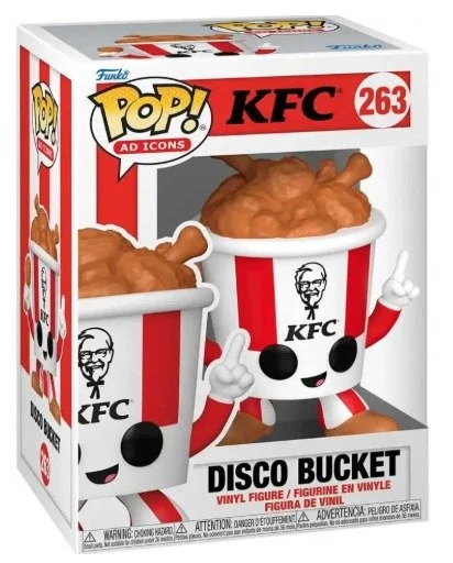 Funko POP! Ad Icons KFC Disco Bucket Vinyl Figure #263 (Pre-Order ships February)