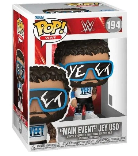 Funko POP! WWE Jey Uso Vinyl Figure #194 (Pre-Order ships February)