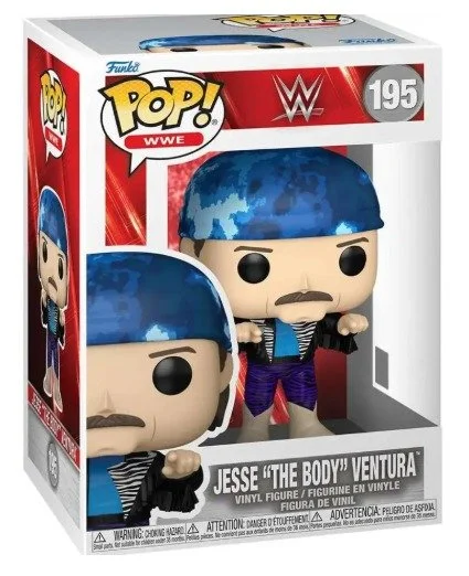 Funko POP! WWE Jesse "The Body" Ventura Vinyl Figure #195 (Pre-Order ships February)