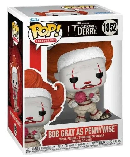 Funko IT: Welcome to Derry POP! Movies Bob Gray as Pennywise Vinyl Figure #1852 (Pre-Order ships January)