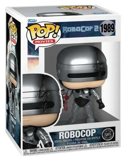Funko POP! Movies Robocop Vinyl Figure #1989 [Metallic, Chase Version] (Pre-Order ships March)