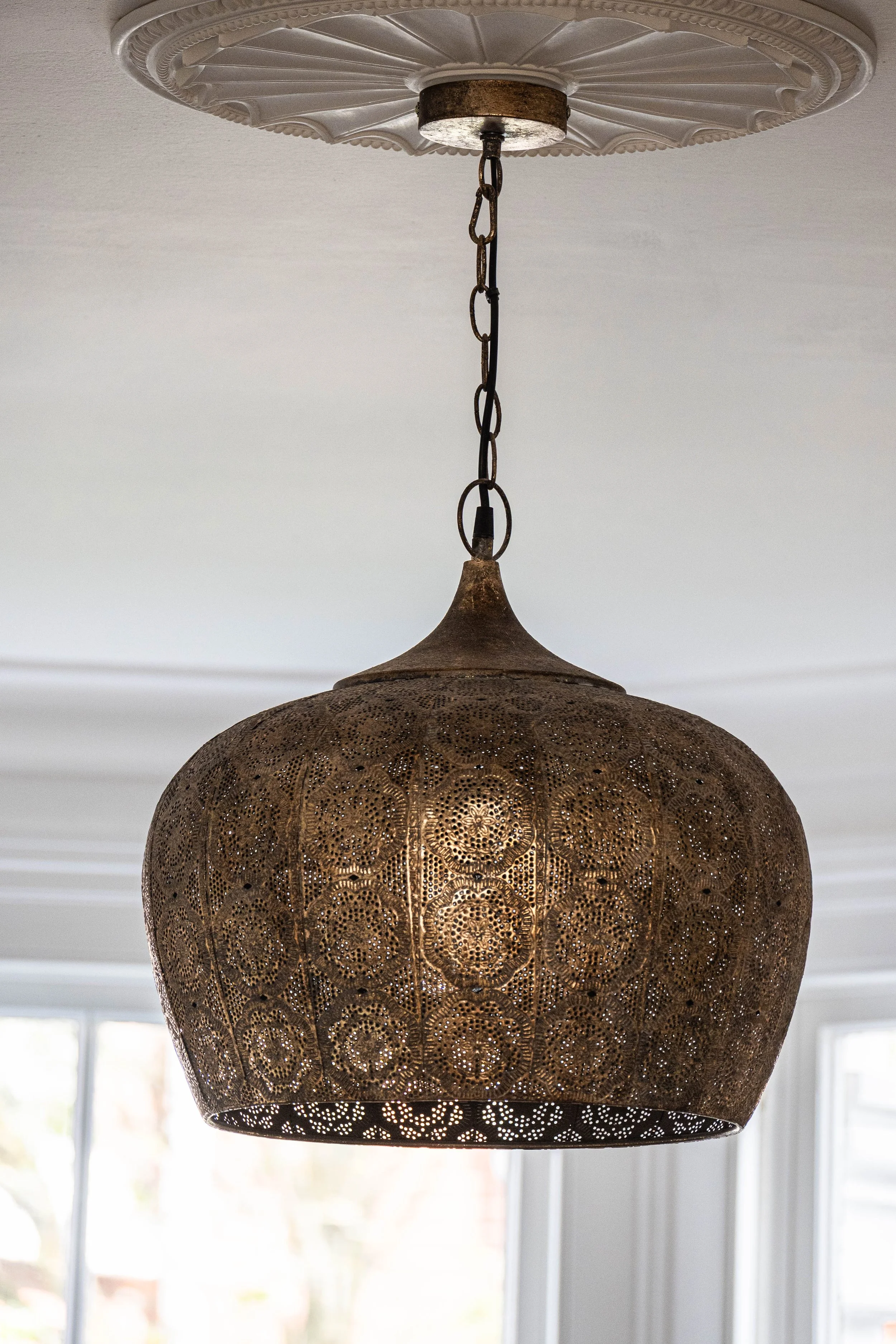 A moroccan inspired pendant