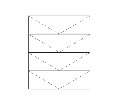 4 Drawer Base Cabinet