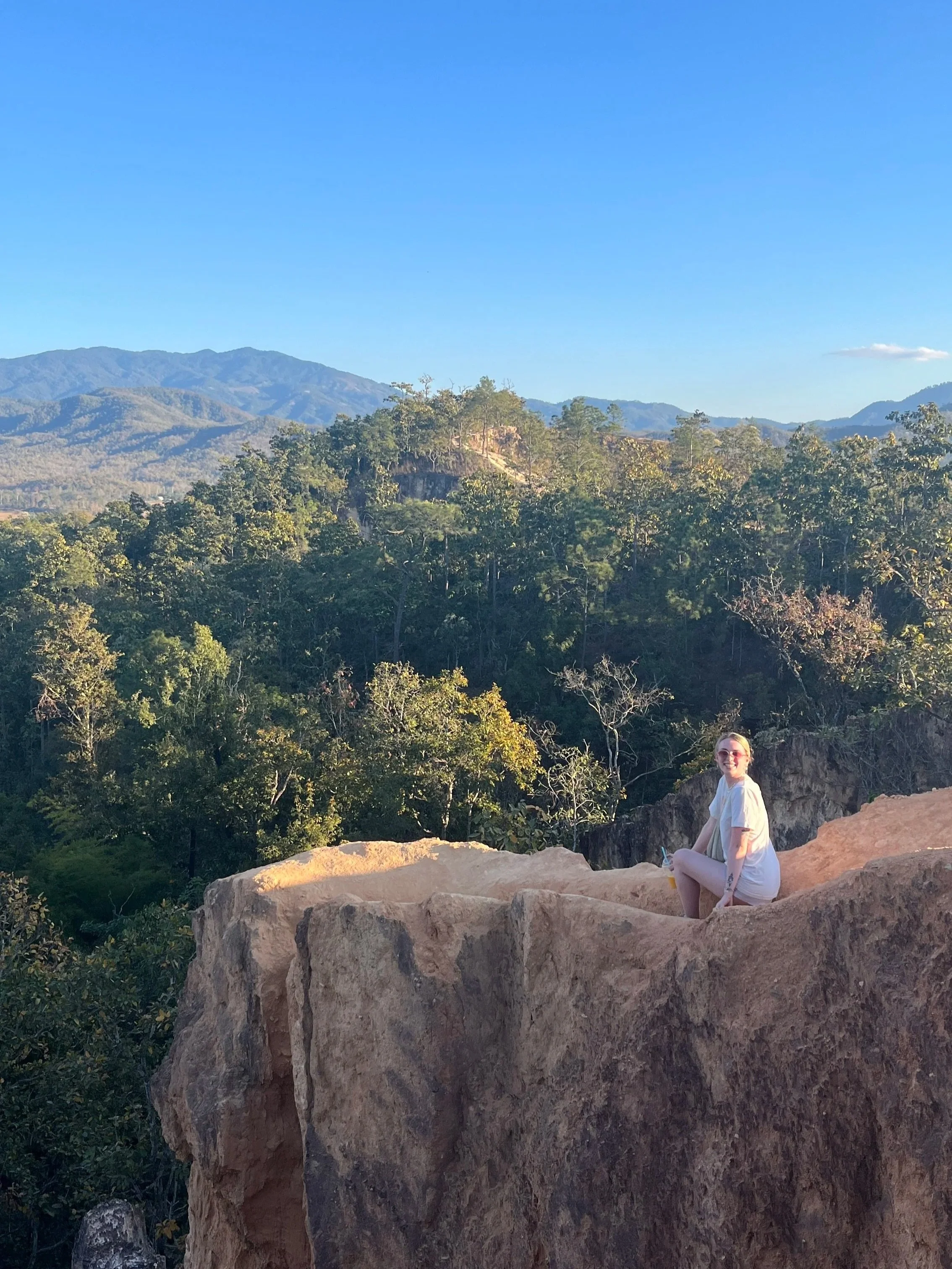 Gabrielle Spooner, reiki healer for women, during solo travels in South East Asia