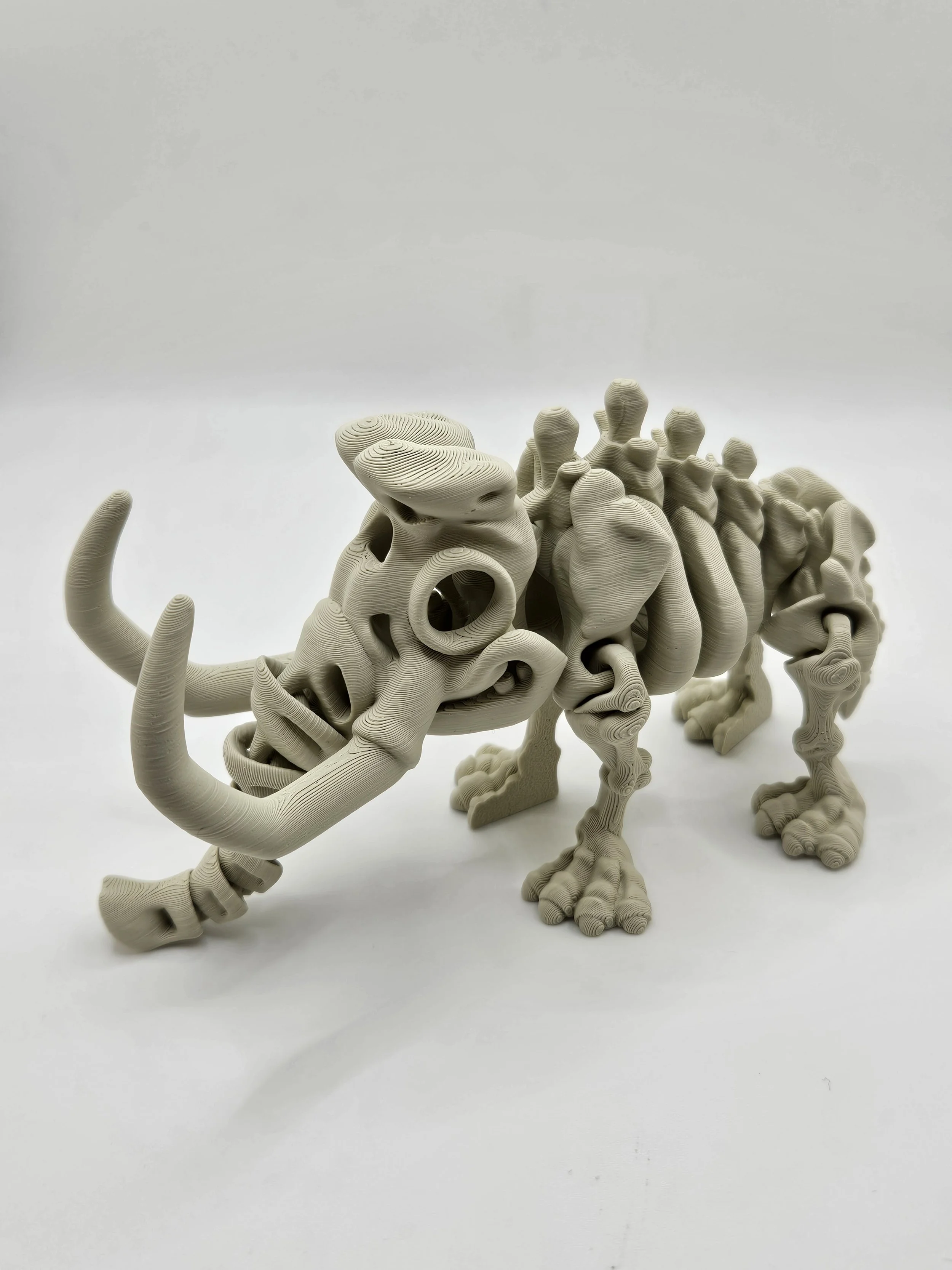 Mastodon Skeleton Model