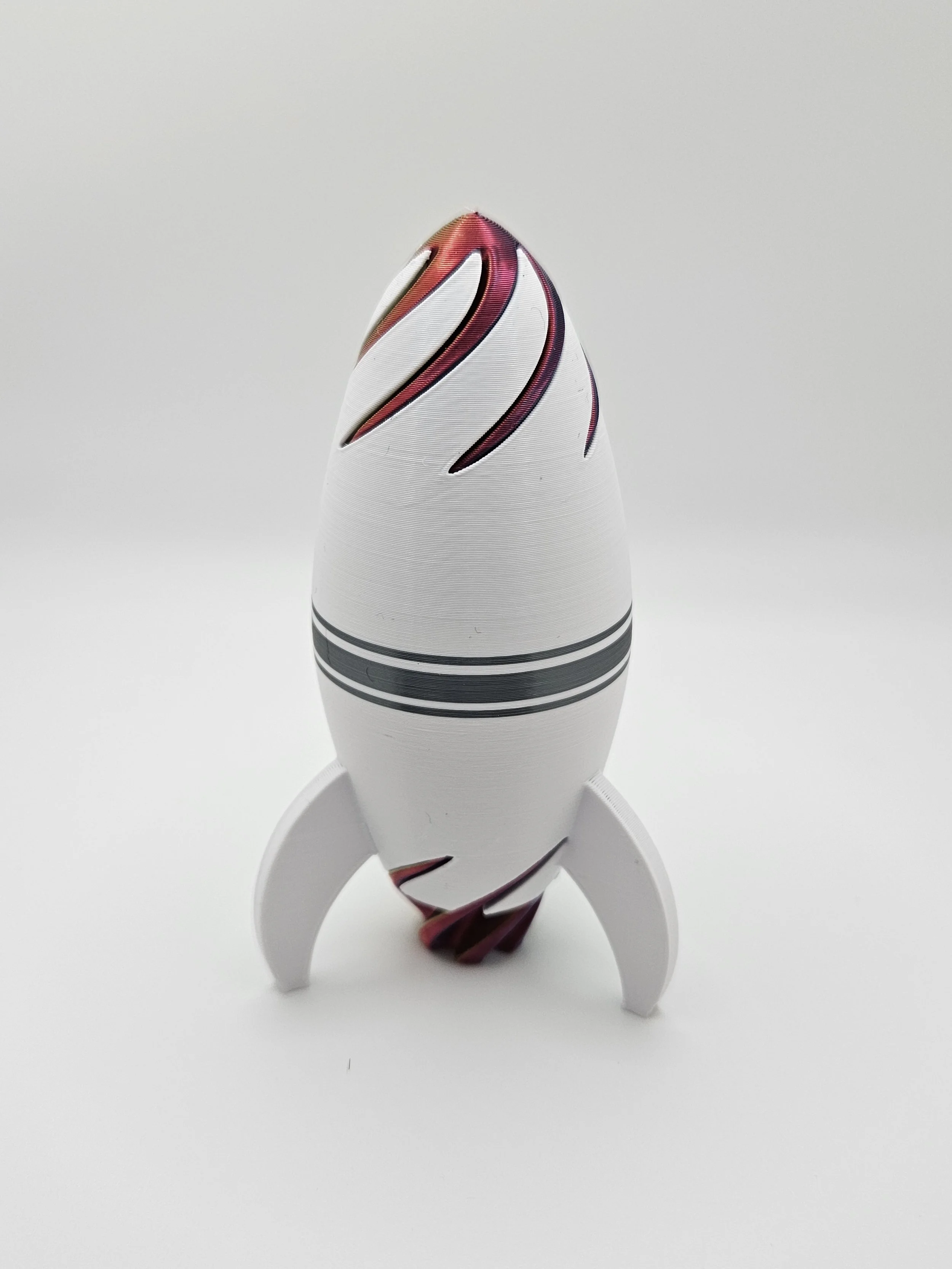 Pass‑thru Rocket Fidget