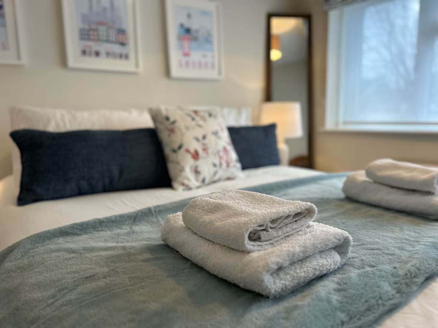 Master bedroom - comfortable bed