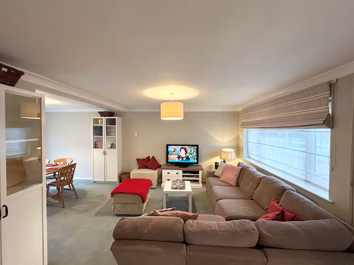 Open plan living space - TV Area