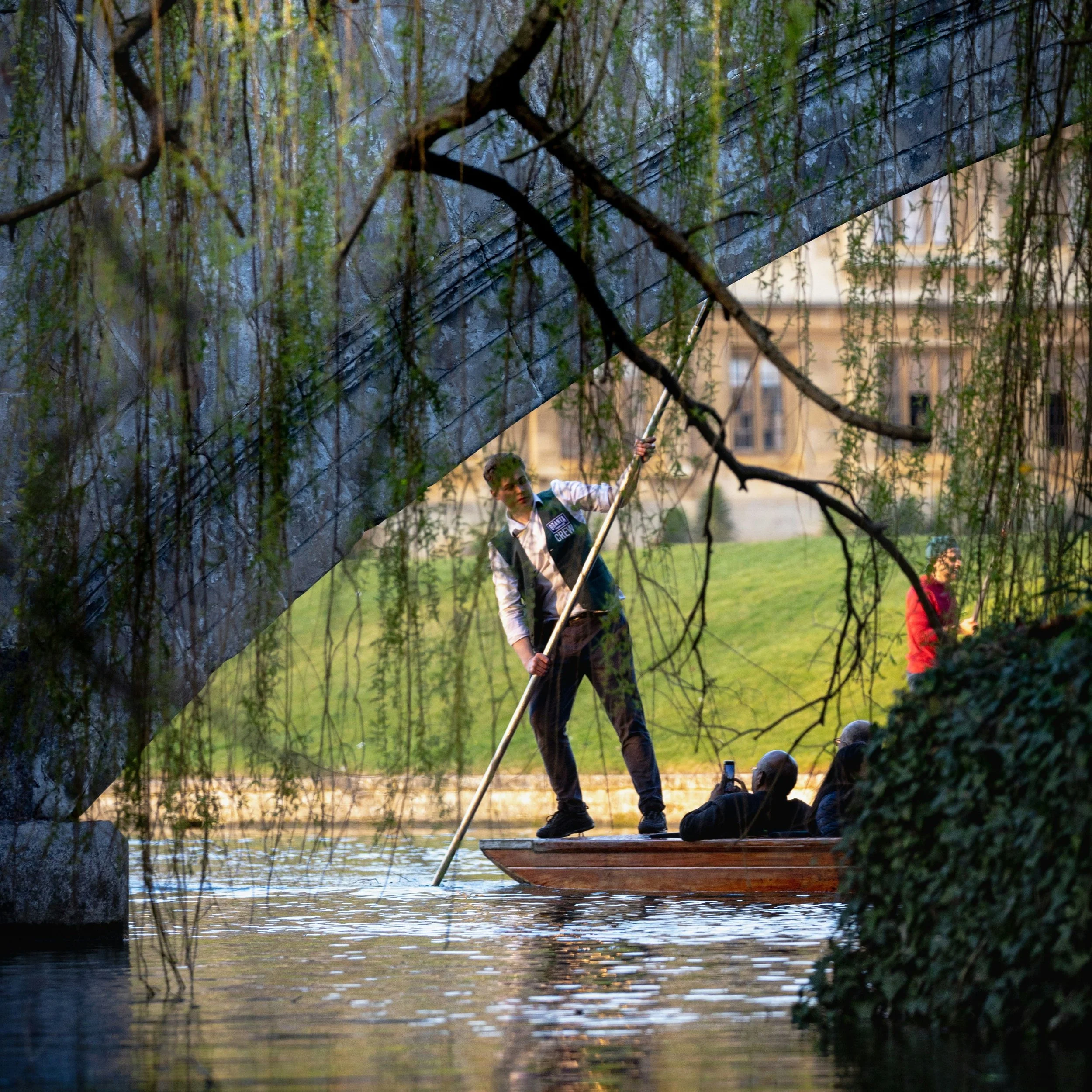 Punting on the Cam, Cambridge