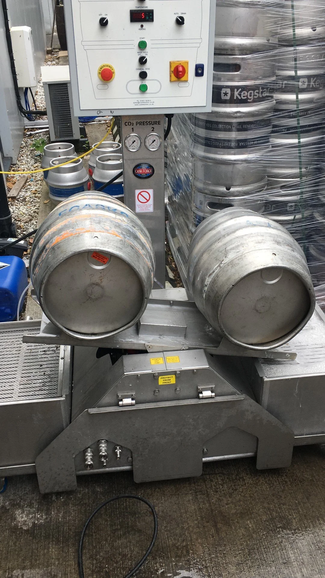 Cask and Keg Washing Coming Soon