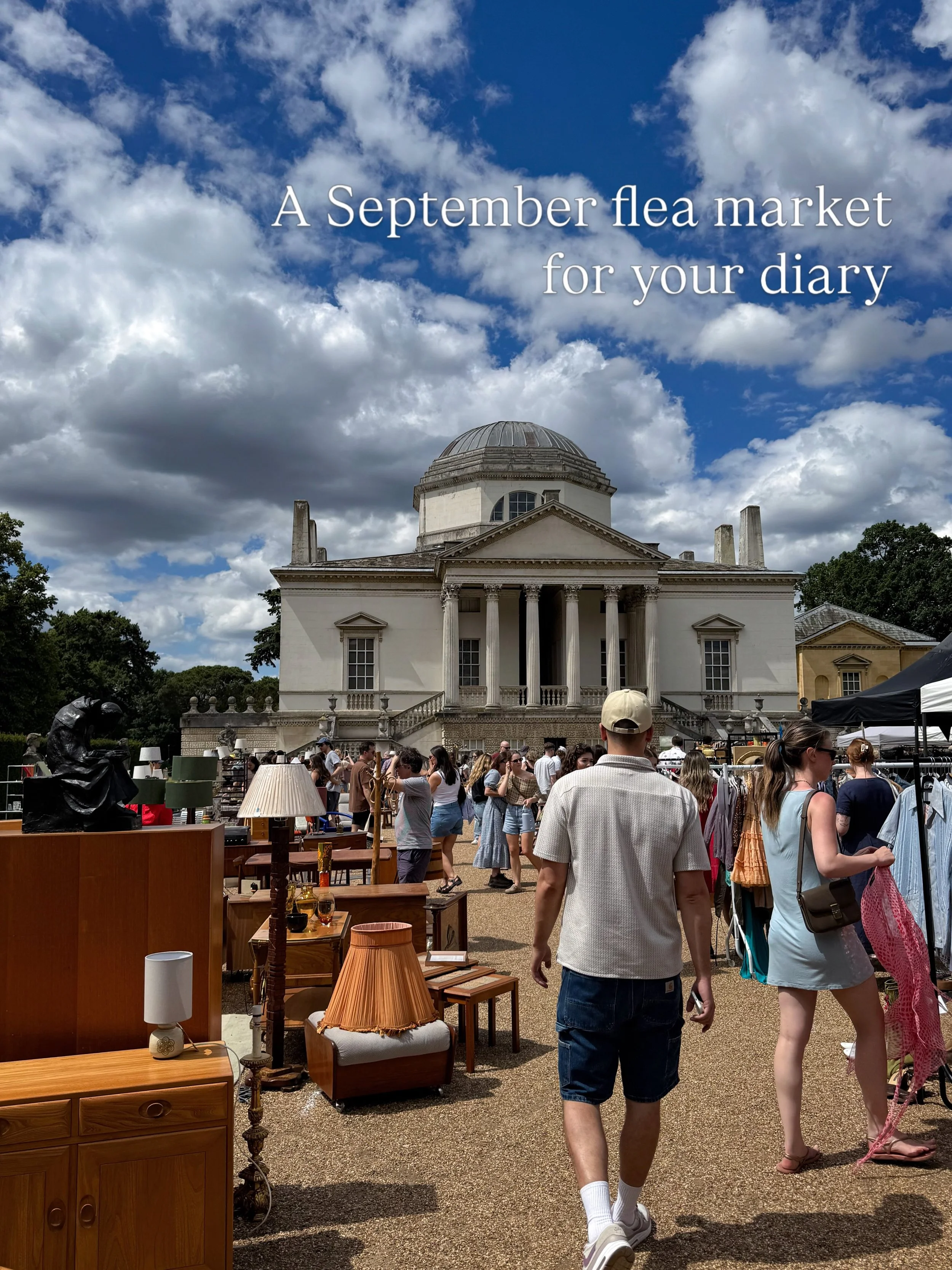 Looking for a vintage market to visit in September? Look no further! The Lazy Flea has got you covered with over 65 traders of vintage homeware, clothing, furniture and jewellery 🛍️ 

We also have coffee, street food and an ice cream van 🍦

See you