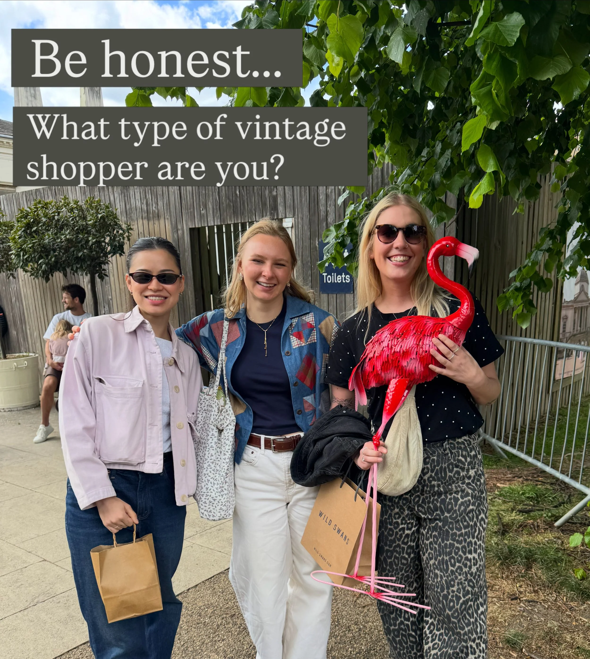 Be honest&hellip; which type of vintage shopper are you? 👀

We&rsquo;ve seen them all at The Lazy Flea, and we&rsquo;re definitely guilty of a few ourselves.

Come and put your shopping habits to the test at our next market!

📍Chiswick Town Hall 📅