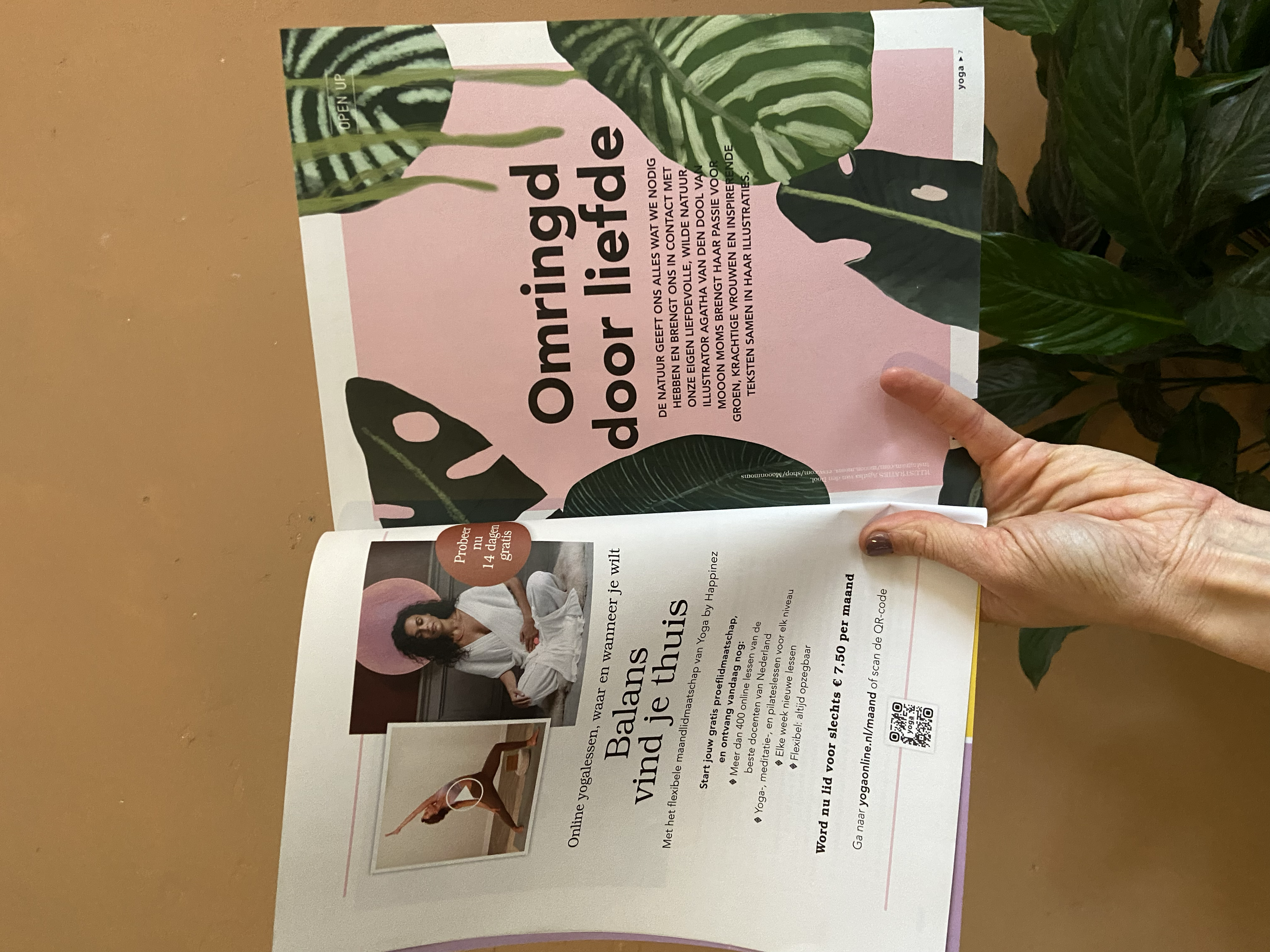 Yoga magazine, Netherlands & France 