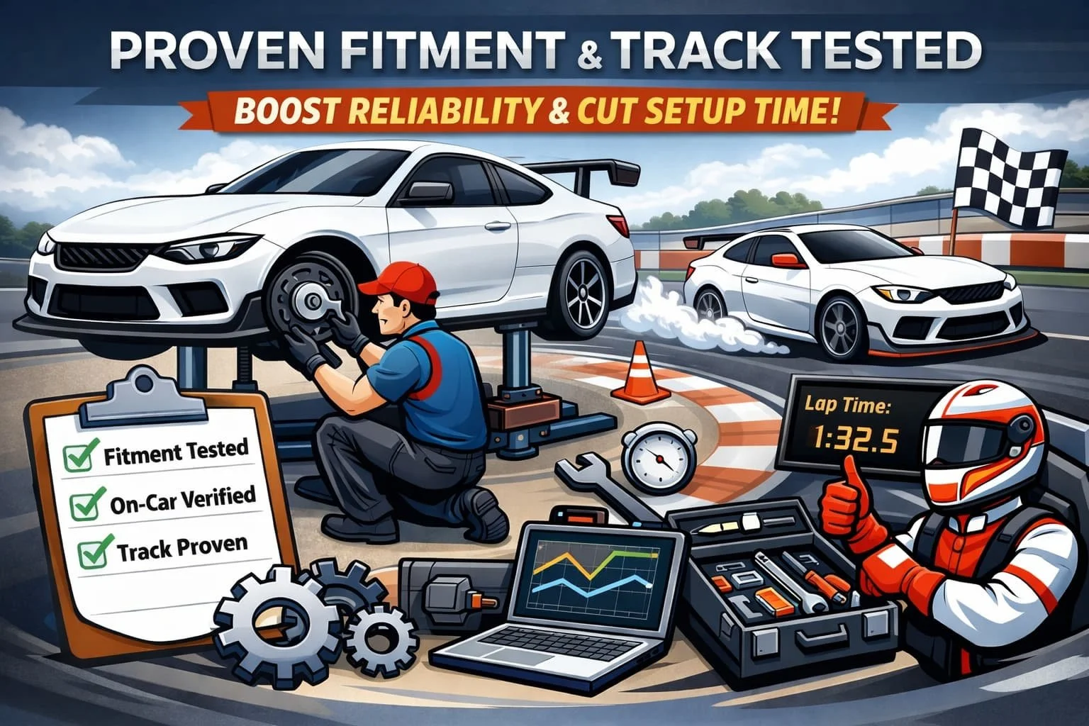 Tested Fitment: Real-Vehicle Testing Checklist For Track Performance Parts