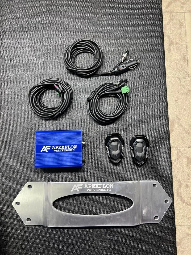 Close view of the hardware included